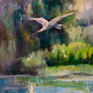 Geraldine in Flight SOLD