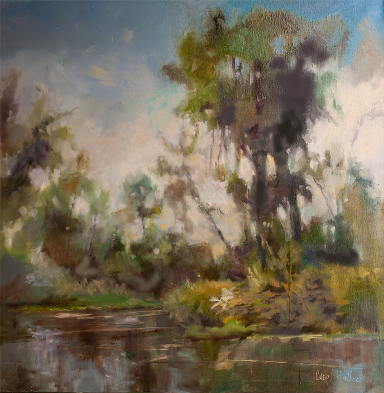 Hallock Fine Artist | Original southern and New Orleans landscape paintings