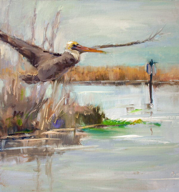 Pelican State of Mind 24" x 30" Oil on Linen