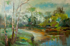Bogue Falaya 48" x 72" Oil on Linen